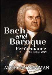 Bach and baroque performance cover image
