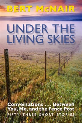 Cover image for UNDER THE LIVING SKIES