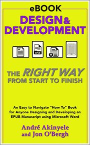 Ebook design & development cover image
