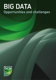 Big Data : Opportunities and challenges cover image