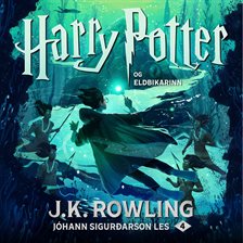 Cover image for Harry Potter og eldbikarinn