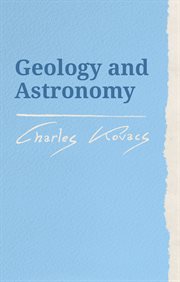 Geology and Astronomy cover image