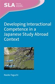 Developing interactional competence in a Japanese study abroad context cover image