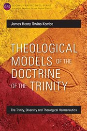 Theological Models of the Doctrine of the Trinity cover image