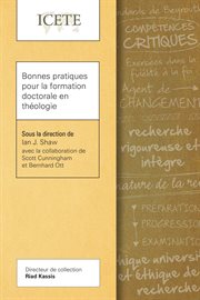 Bonnes pratiques pour la formation doctorale en thǒlogie cover image