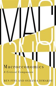 Macroeconomics : a critical companion cover image