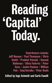 Reading Capital today : Marx after 150 years cover image
