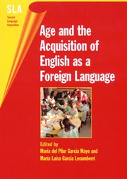 Age and the acquisition of English as a foreign language cover image