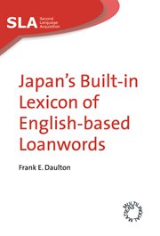 Japan's Built-in Lexicon of English-based Loanwords cover image