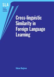 Cross-linguistic Similarity in Foreign Language Learning cover image