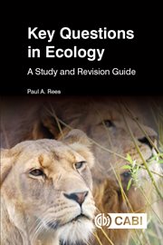 Key Questions in Ecology : A Study and Revision Guide cover image
