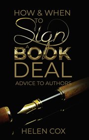 How and when to sign a book deal cover image