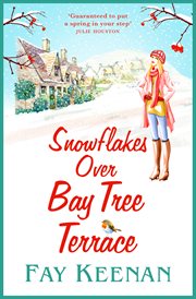 Snowflakes over bay tree terrace cover image