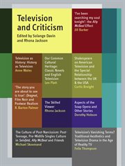 Television and criticism cover image