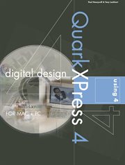 Digital design using QuarkXPress 4 cover image