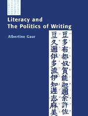 Literacy and the politics of writing cover image