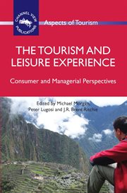 The tourism and leisure experience. Consumer and Managerial Perspectives cover image