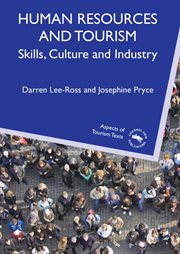 Human Resources and Tourism : Skills, Culture and Industry cover image