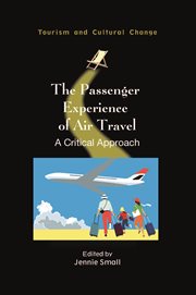 The passenger experience of air travel : a critical approach cover image
