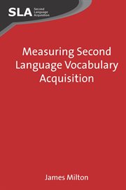 Measuring second language vocabulary acquisition cover image