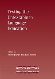 Testing the untestable in language education cover image