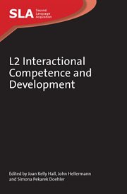 L2 interactional competence and development cover image