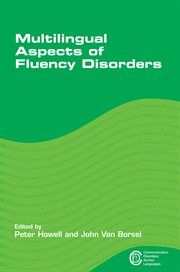 Multilingual aspects of fluency disorders cover image