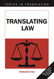 Translating law cover image