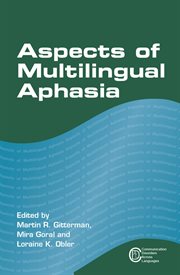 Aspects of multilingual aphasia cover image
