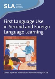 First language use in second and foreign language learning cover image