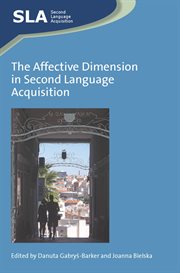 The affective dimension in second language acquisition cover image