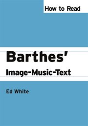How to read Barthes' Image-music-text cover image