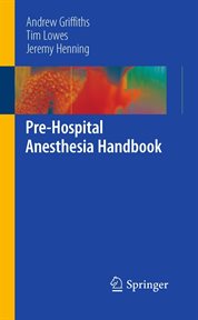 Pre-hospital anaesthesia handbook cover image