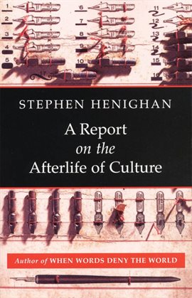 Cover image for A Report On The Afterlife Of Culture