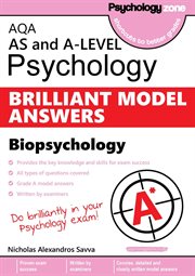 Aqa psychology brilliant model answers. AQA AS and A-Level Psychology cover image