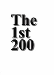 The 1st 200 cover image