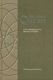The noble Qur'an : a new rendering of its meaning in English cover image