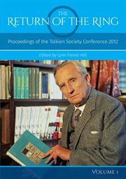 The return of the ring, volume i. Proceedings of the Tolkien Society Conference 2012 cover image