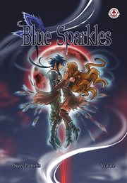 Blue sparkles cover image