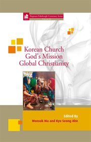 Korean church, God's mission, global Christianity cover image