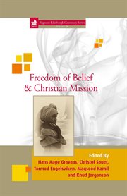 Freedom of belief and Christian mission cover image