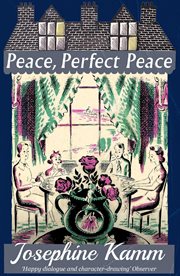 Peace, perfect peace : a novel cover image