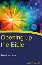 Opening up the bible cover image
