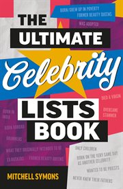 The Ultimate Celebrity Lists Book cover image