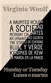 Lunes o martes - monday or tuesday : Monday or Tuesday cover image