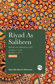 Riyad as saliheen, part 1 cover image