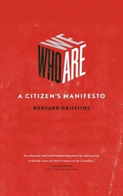 Who we are: a citizen's manifesto cover image