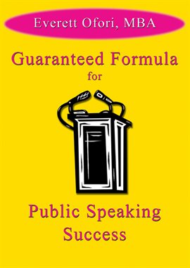 Cover image for Guaranteed Formula for Public Speaking Success
