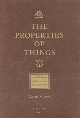 Cover image for The Properties Of Things