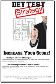 Det test strategy. Winning Multiple Choice Strategies for the Diagnostic Entrance Test DET cover image